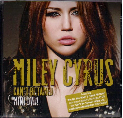 CAN'T BE TAMED - MINI DVD cover art
